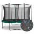 Батут  Berg Champion Tattoo 14 Ft 430 см Green + сітка Comfort - фото №4